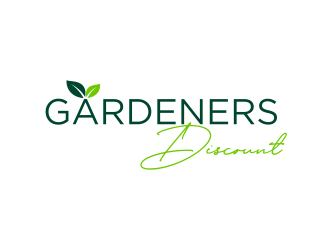 Gardeners Discount logo design by GassPoll