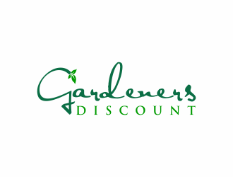 Gardeners Discount logo design by christabel