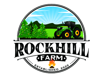 Rockhill Farm logo design by rizuki