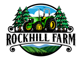Rockhill Farm logo design by DreamLogoDesign