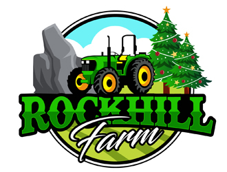 Rockhill Farm logo design by DreamLogoDesign