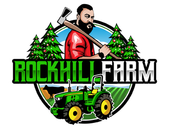 Rockhill Farm logo design by DreamLogoDesign