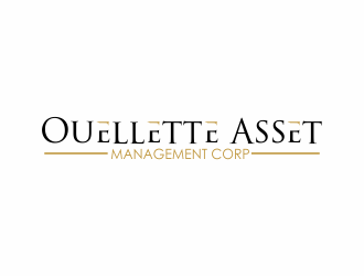Ouellette Asset Management Corp. logo design by giphone