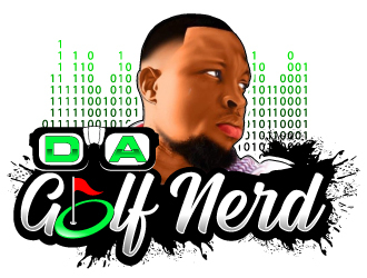 da golf nerd logo design by Suvendu
