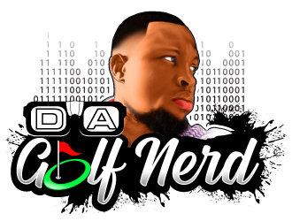 da golf nerd logo design by Suvendu