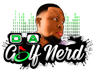da golf nerd logo design by Suvendu