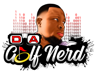 da golf nerd logo design by Suvendu