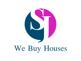 SJ We Buy Houses logo design by falah 7097