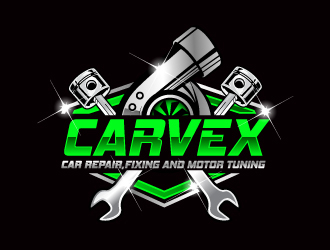 CARVEX logo design by Erasedink