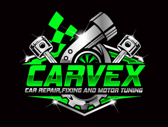 CARVEX logo design by Erasedink