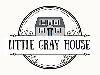 The Little Gray House logo design by kunejo