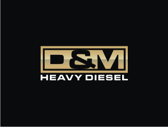 D&M Heavy Diesel logo design by blessings