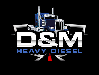 D&M Heavy Diesel logo design by kunejo