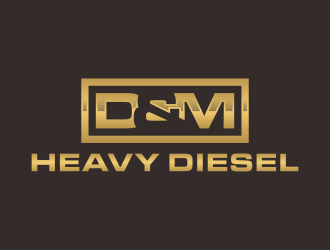 D&M Heavy Diesel logo design by kurnia