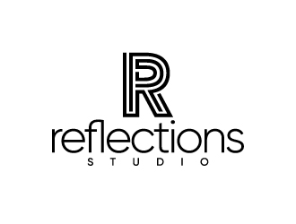 Reflections Studio logo design by Erasedink