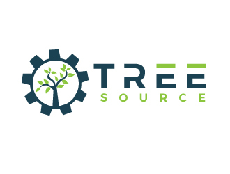 TreeSource logo design by gilkkj