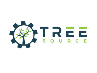 TreeSource logo design by gilkkj