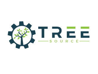 TreeSource logo design by gilkkj