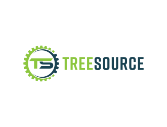 TreeSource logo design by GassPoll
