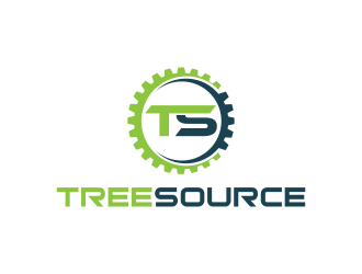 TreeSource logo design by GassPoll