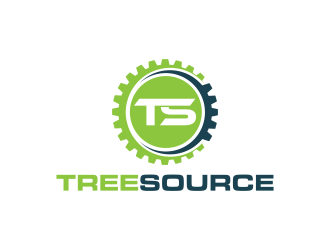TreeSource logo design by GassPoll