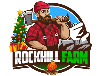 Rockhill Farm logo design by LucidSketch