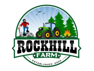 Rockhill Farm logo design by rizuki