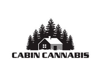Cabin Cannabis logo design by GassPoll