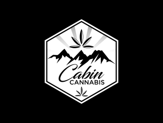 Cabin Cannabis logo design by Walv