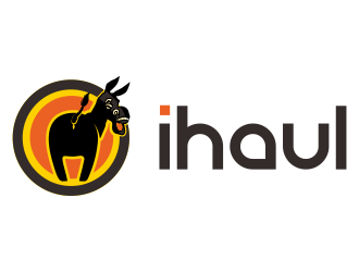 IHAUL logo design by M J