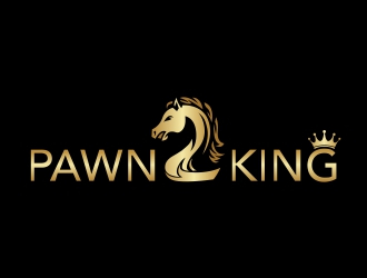 Pawn 2 King Clothing Brand logo design by rizuki