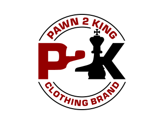 Pawn 2 King Clothing Brand logo design by ingepro