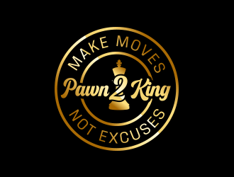 Pawn 2 King Clothing Brand logo design by keylogo