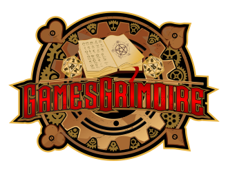 Games Grimoire logo design by Republik