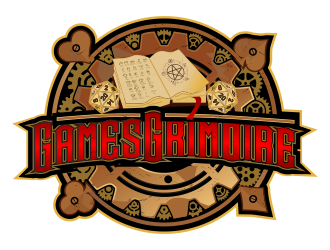 Games Grimoire logo design by Republik
