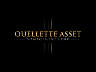 Ouellette Asset Management Corp. logo design by alby