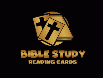 Bible Study Reading Cards logo design by Bananalicious