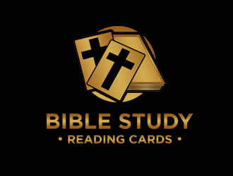 Bible Study Reading Cards logo design by Bananalicious
