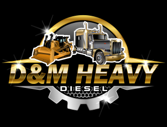 D&M Heavy Diesel Logo Design