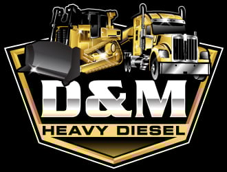 D&M Heavy Diesel logo design by Suvendu