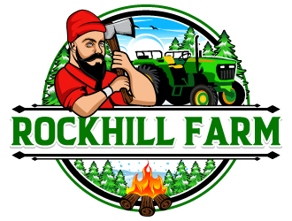 Rockhill Farm logo design by Suvendu