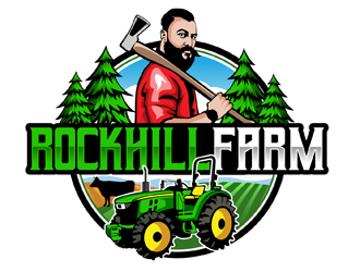 Rockhill Farm logo design by DreamLogoDesign
