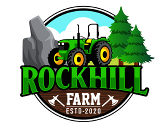 Rockhill Farm logo design by DreamLogoDesign