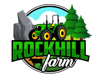Rockhill Farm logo design by DreamLogoDesign