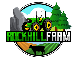 Rockhill Farm logo design by DreamLogoDesign