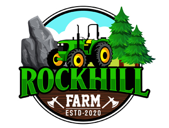 Rockhill Farm logo design by DreamLogoDesign