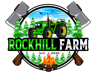 Rockhill Farm logo design by Suvendu
