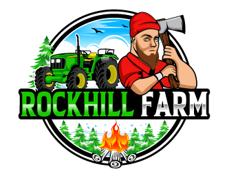 Rockhill Farm logo design by Suvendu