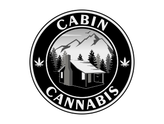 Cabin Cannabis logo design by Kruger