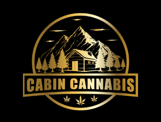 Cabin Cannabis logo design by nona